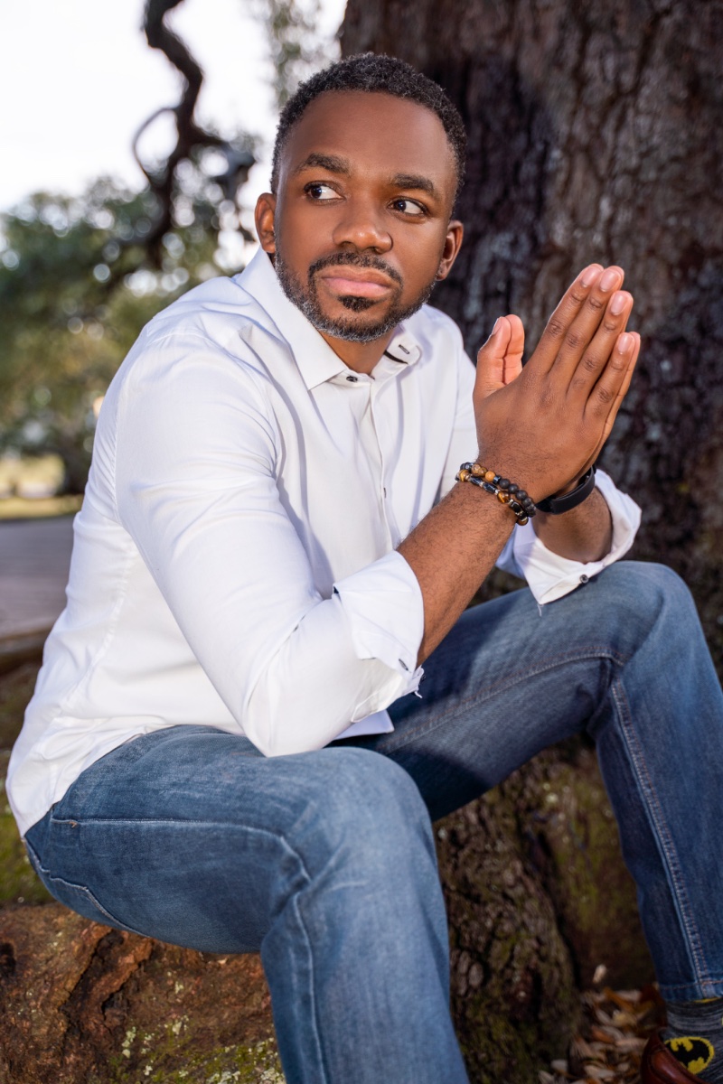 Curtis Roussel Webb II, actor in Jacksonville, Florida - headshot