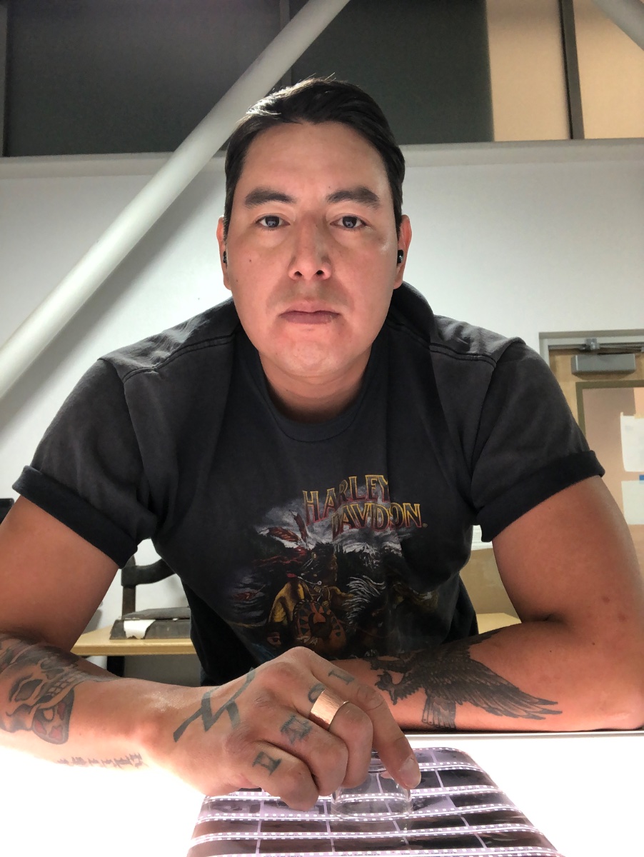 Echota Killsnight, actor in Santa Fe, New Mexico - headshot