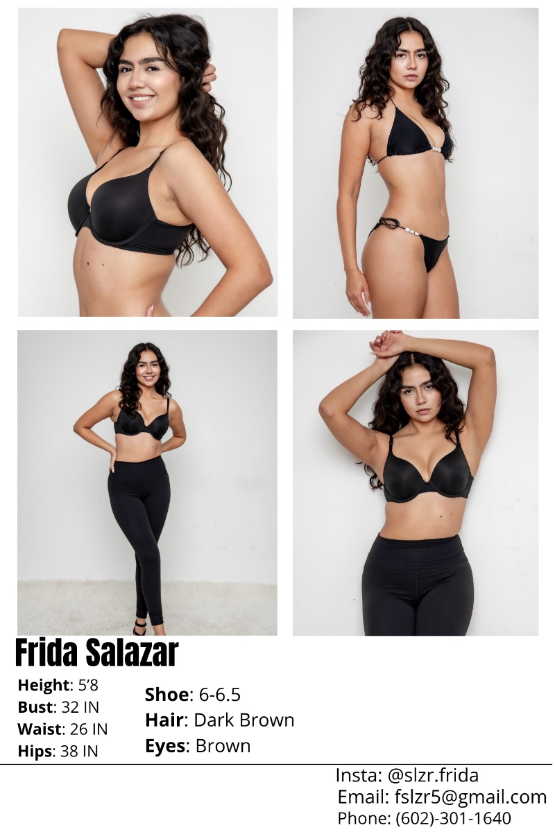 Frida Salazar, actor in Phoenix, Arizona - headshot